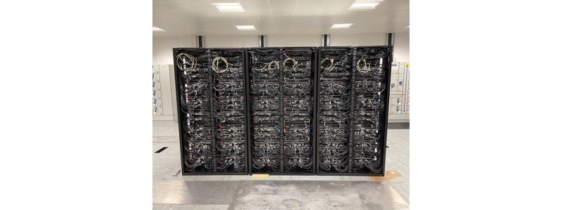 ARCHER2 three open cabinets