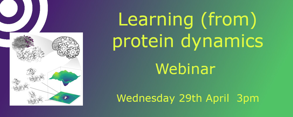Learning (from) protein dynamics webinar