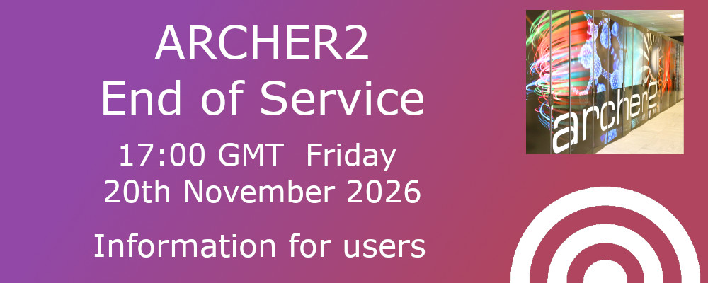 ARCHER2 End of Service