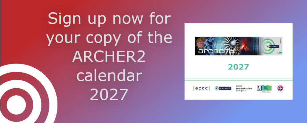 ARCHER2 Calendar 2027